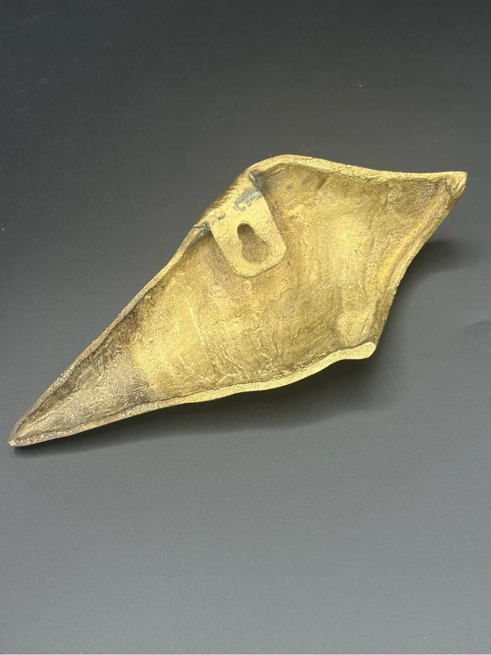Brass Sea Shell~Wall Hanging Vintage Nautical, Mid-Century Modern, Beach Decor